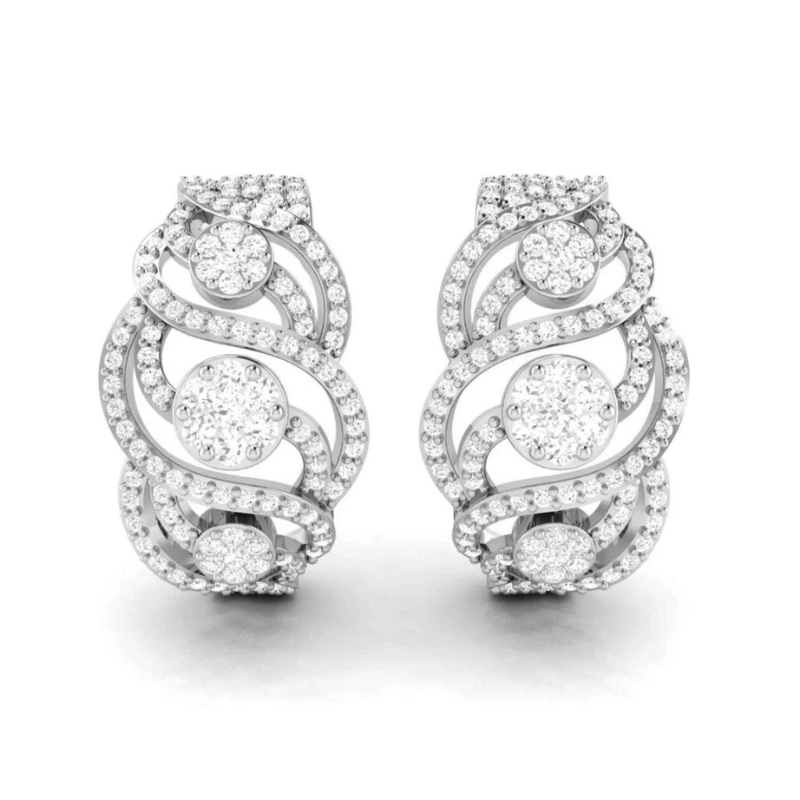 Swirl Bloom Earrings Swirl Bloom Earrings - Image 1