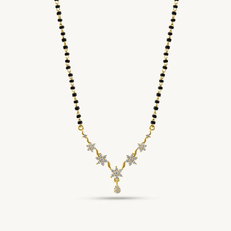 rhemadiamonds products (38) Blossom Mangalsutra - Image 1