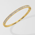 Channel Oval Bangle