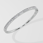 Channel Oval Bangle - Image 3