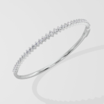 0.07 ct Spark Oval Bangle - Image 3