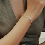 Open Stack Oval Bangle - Image 2