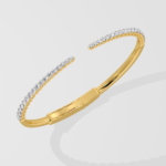 Open Stack Oval Bangle - Image 3