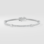 Oval Orbit Tennis Bracelet - Image 2