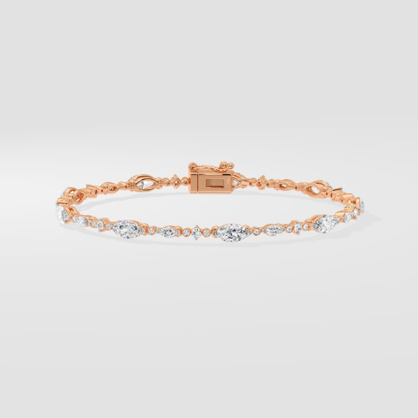 rhemadiamonds vidhi (41) Marquise Liné Bracelet - Image 1