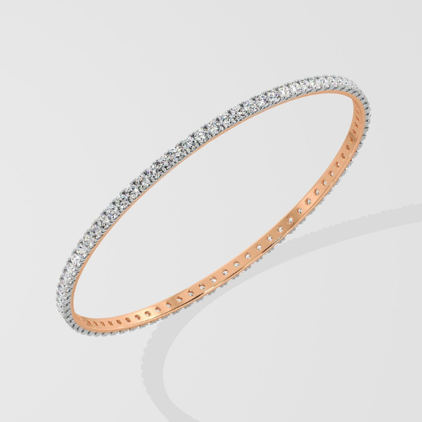 rhemadiamonds vidhi (68) 0.04 pointer Classic Bangle - Image 1