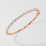 0.05 ct Classic Oval Bangle - Image 3